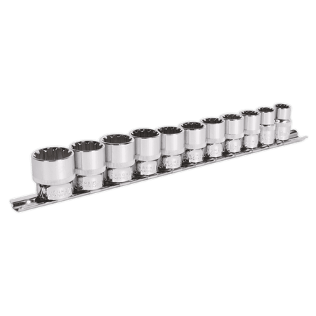 Sealey Socket Set 11pc 3/8"Sq Drive Total Drive Model No-AK69911