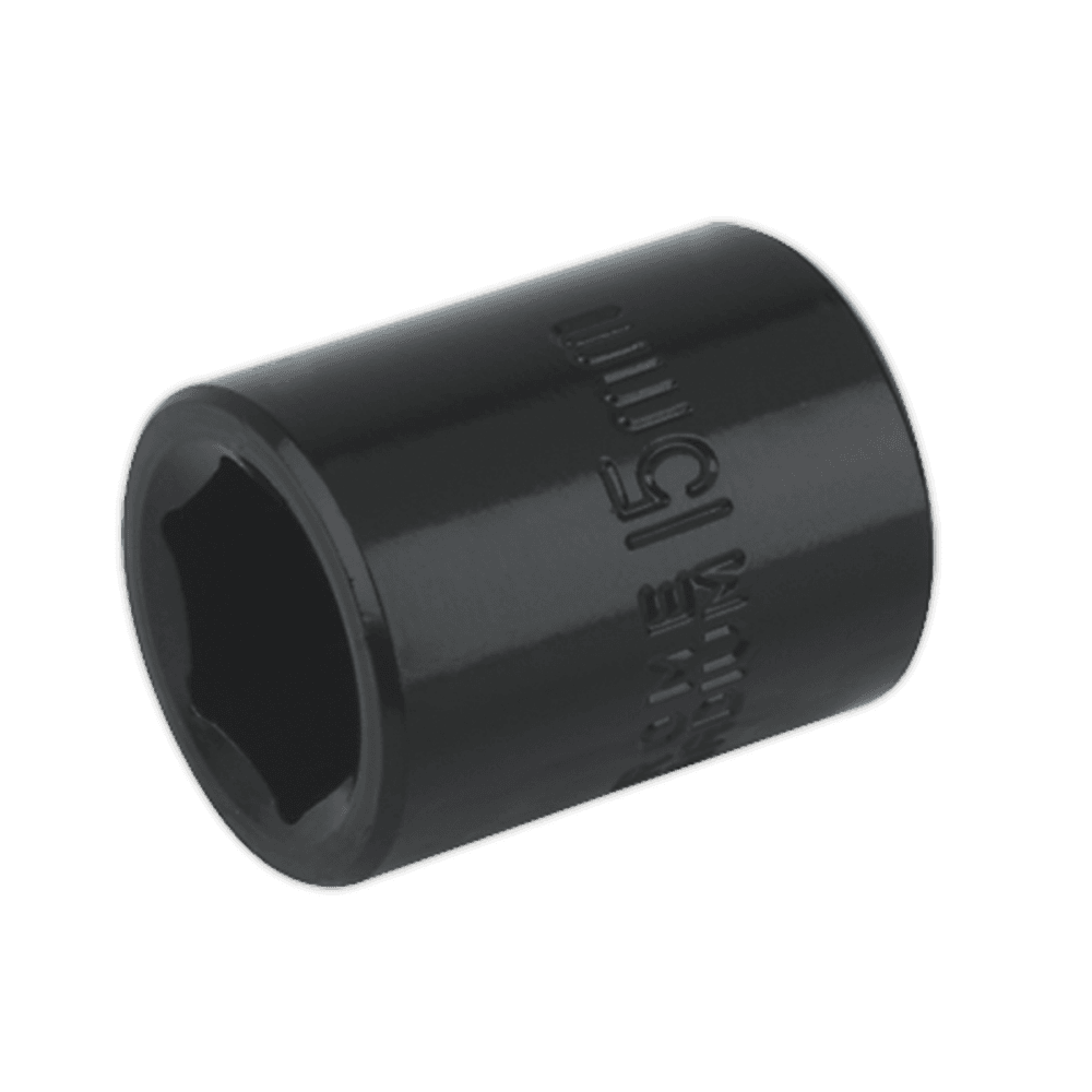 Sealey Impact Socket 15mm 3/8"Sq Drive Model No-IS3815