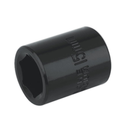 Sealey Impact Socket 15mm 3/8"Sq Drive Model No-IS3815