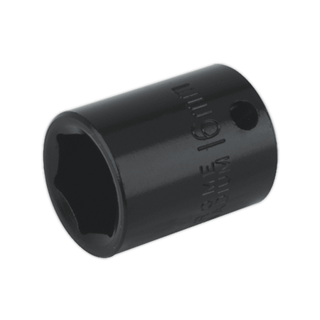 Sealey Impact Socket 16mm 3/8"Sq Drive Model No-IS3816