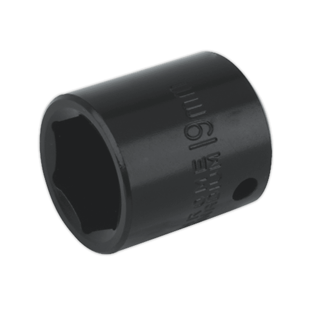 Sealey Impact Socket 19mm 3/8"Sq Drive Model No-IS3819