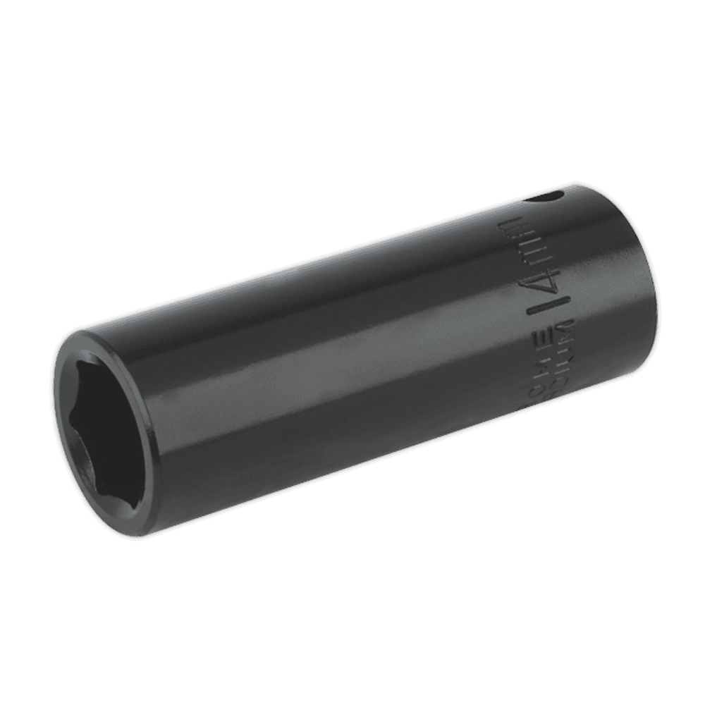 Sealey Impact Socket 14mm Deep 3/8"Sq Drive Model No-IS3814D