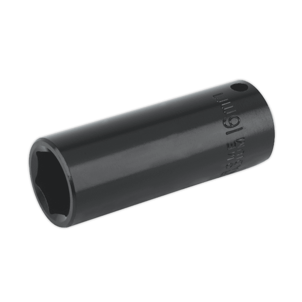 Sealey Impact Socket 16mm Deep 3/8"Sq Drive Model No-IS3816D