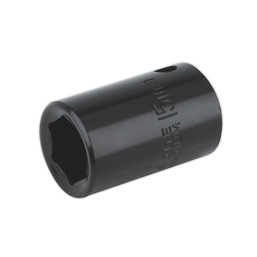 Sealey Impact Socket 15mm 1/2"Sq Drive Model No-IS1215