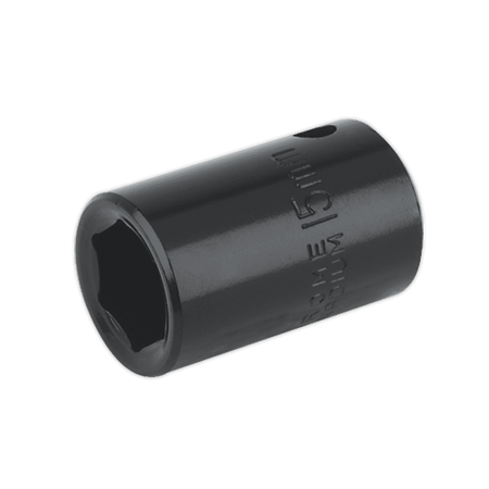 Sealey Impact Socket 15mm 1/2"Sq Drive Model No-IS1215