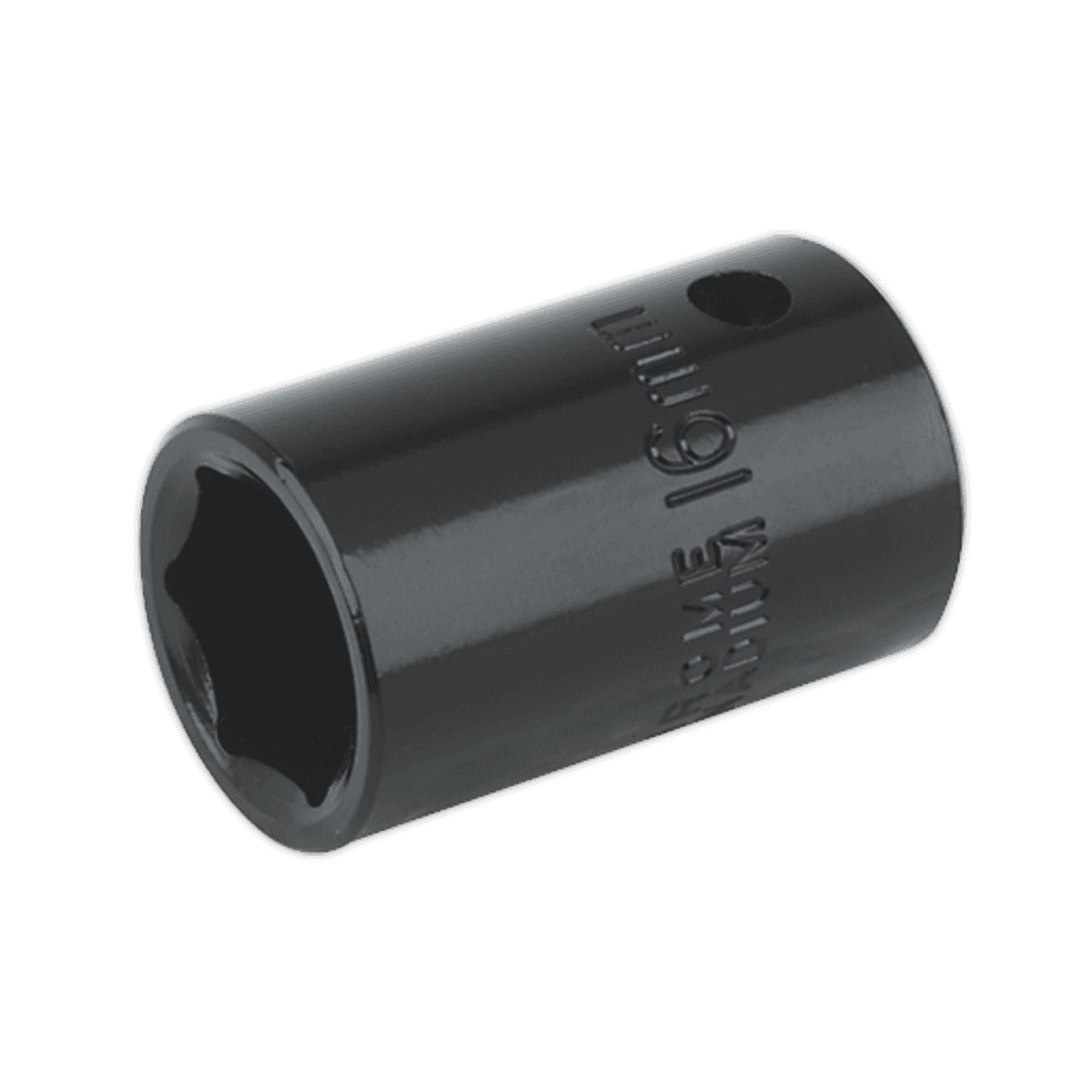 Sealey Impact Socket 16mm 1/2"Sq Drive Model No-IS1216