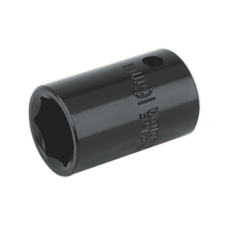 Sealey Impact Socket 16mm 1/2"Sq Drive Model No-IS1216