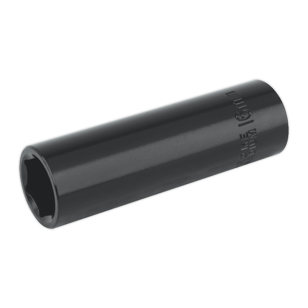 Sealey Impact Socket 16mm Deep 1/2"Sq Drive Model No-IS1216D