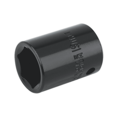 Sealey Impact Socket 19mm 1/2"Sq Drive Model No-IS1219