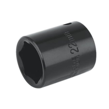 Sealey Impact Socket 22mm 1/2"Sq Drive Model No-IS1222