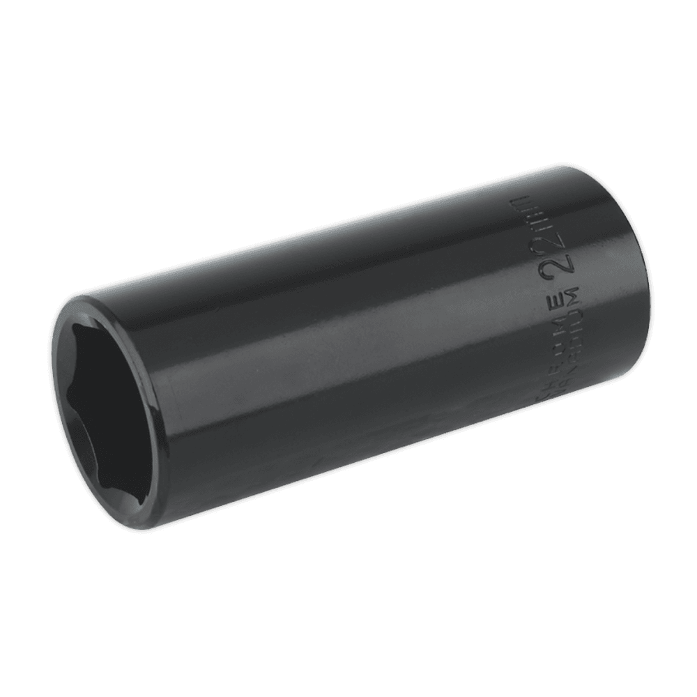 Sealey Impact Socket 22mm Deep 1/2"Sq Drive Model No-IS1222D