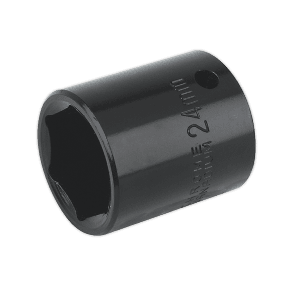 Sealey Impact Socket 24mm 1/2"Sq Drive Model No-IS1224