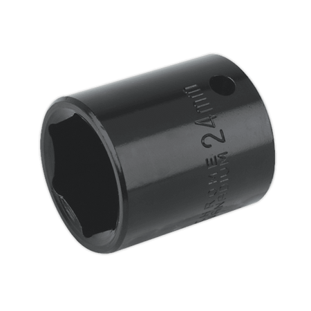 Sealey Impact Socket 24mm 1/2"Sq Drive Model No-IS1224