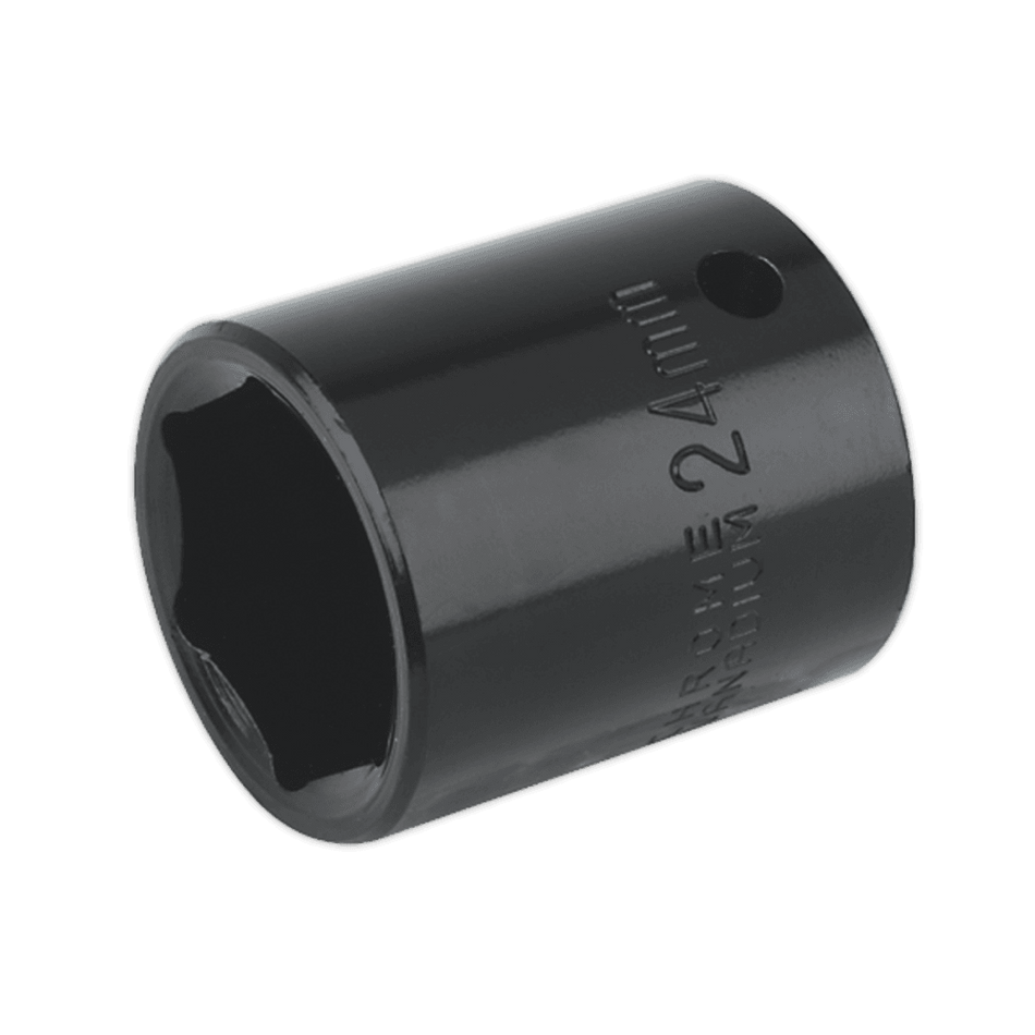 Sealey Impact Socket 24mm 1/2"Sq Drive Model No-IS1224