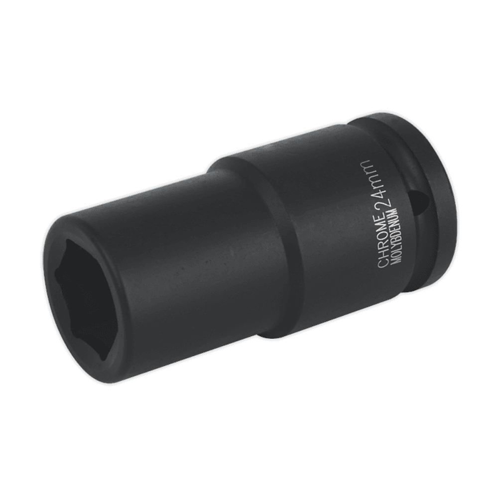 Sealey Impact Socket 24mm Deep 3/4"Sq Drive Model No-IS3424D