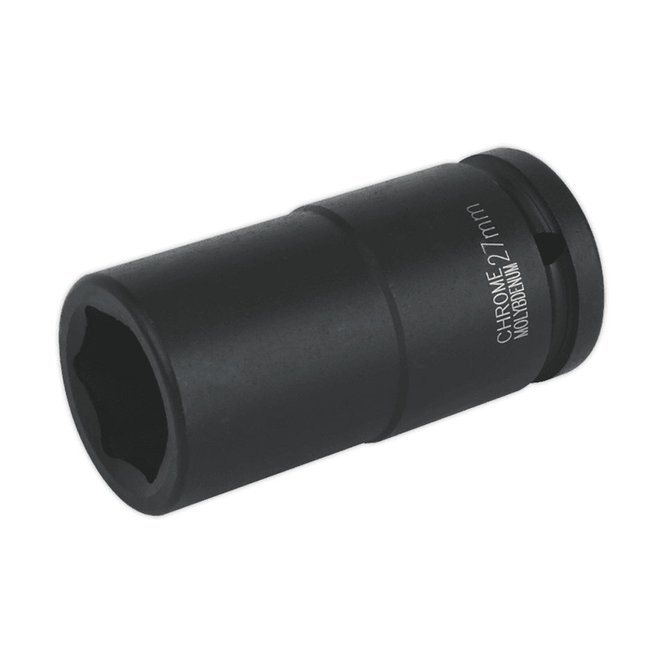 Sealey Impact Socket 27mm Deep 3/4"Sq Drive Model No-IS3427D