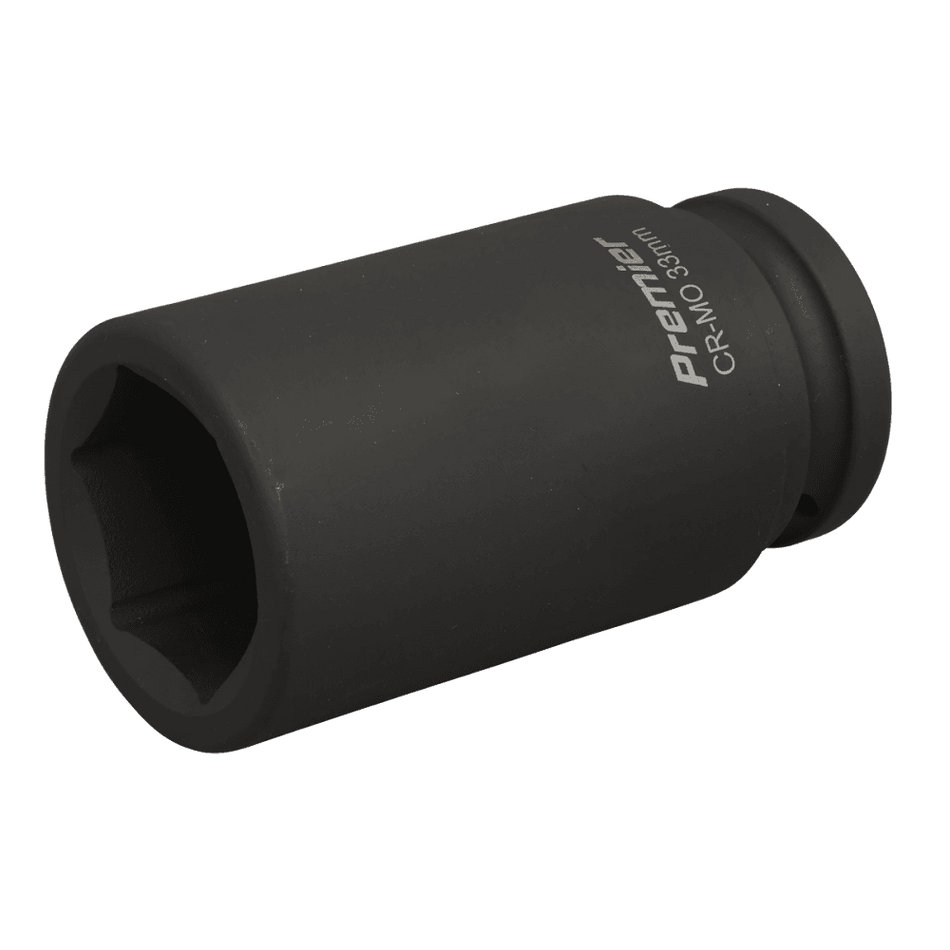 Sealey Impact Socket 33mm Deep 3/4"Sq Drive Model No-IS3433D
