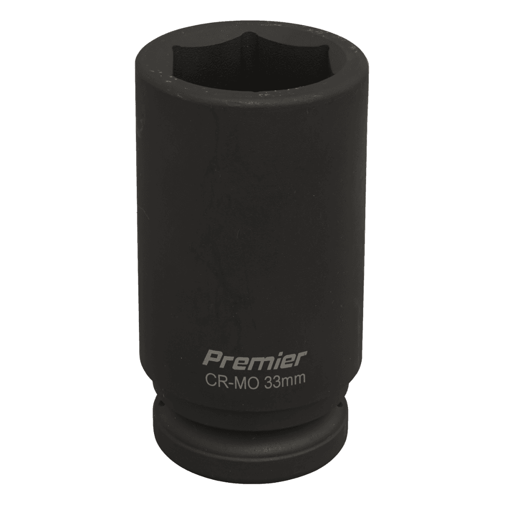 Sealey Impact Socket 33mm Deep 3/4"Sq Drive Model No-IS3433D