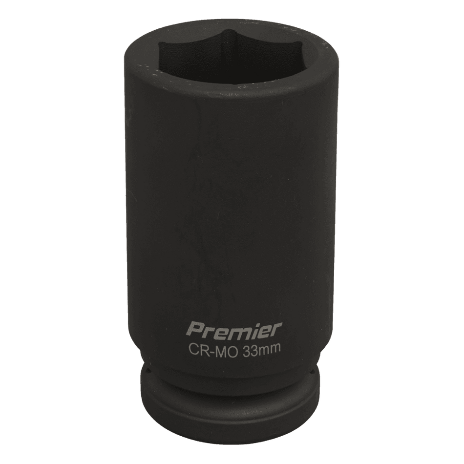 Sealey Impact Socket 33mm Deep 3/4"Sq Drive Model No-IS3433D