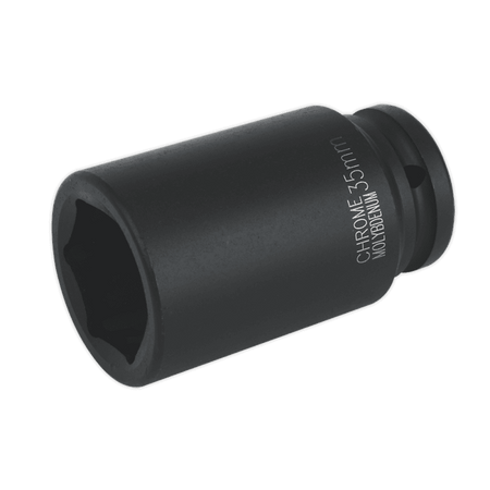 Sealey Impact Socket 35mm Deep 3/4"Sq Drive Model No-IS3435D