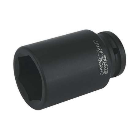 Sealey Impact Socket 38mm Deep 3/4"Sq Drive Model No-IS3438D