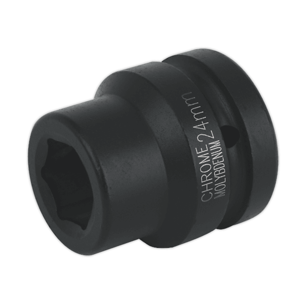 Sealey Impact Socket 24mm 1"Sq Drive Model No-IS124