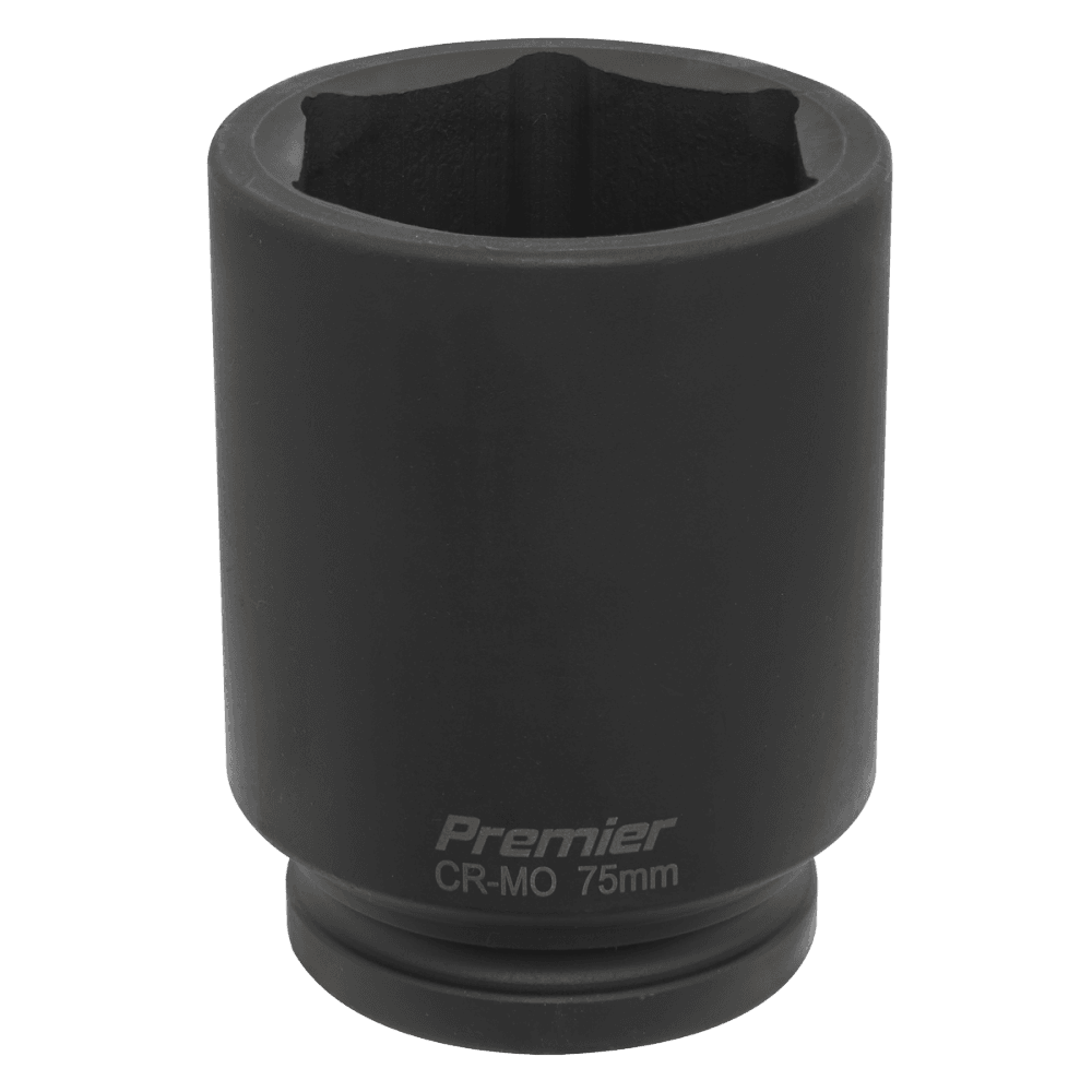 Sealey Impact Socket 75mm Deep 1"Sq Drive Model No-IS175D