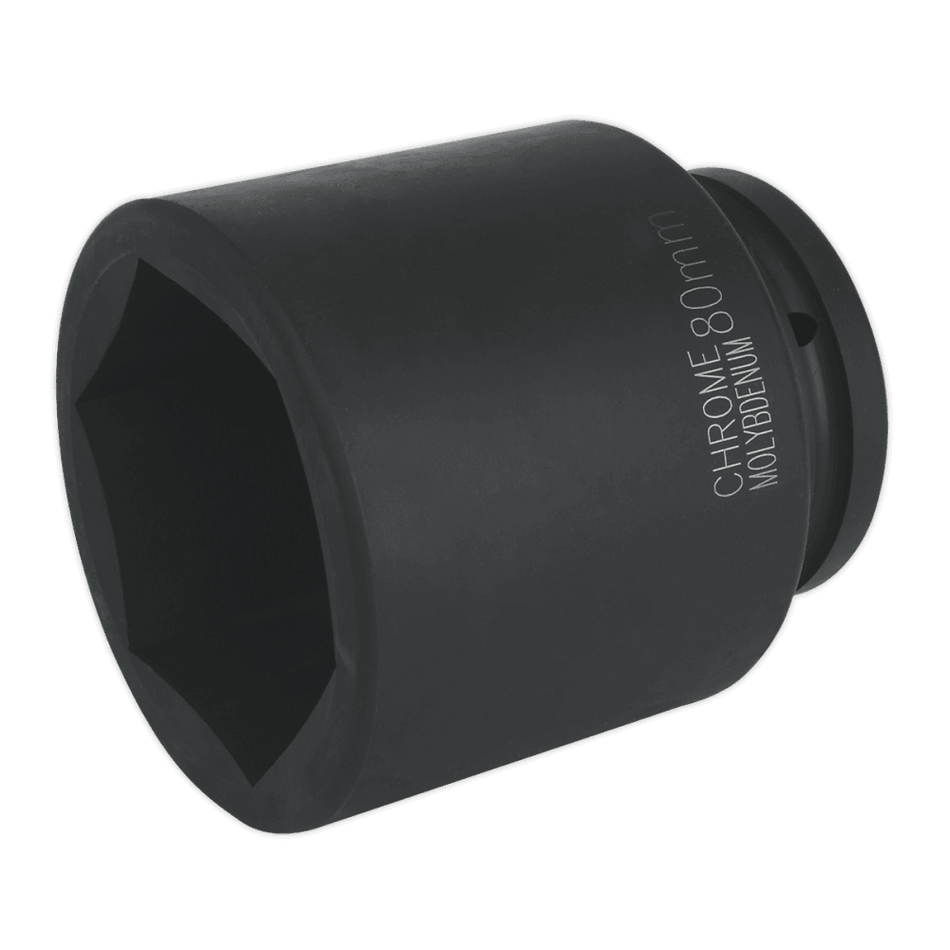 Sealey Impact Socket 80mm Deep 1"Sq Drive Model No-IS180D