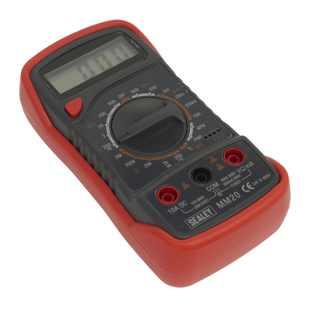 Sealey Digital Multimeter 8 Function with Thermocouple Model No-MM20