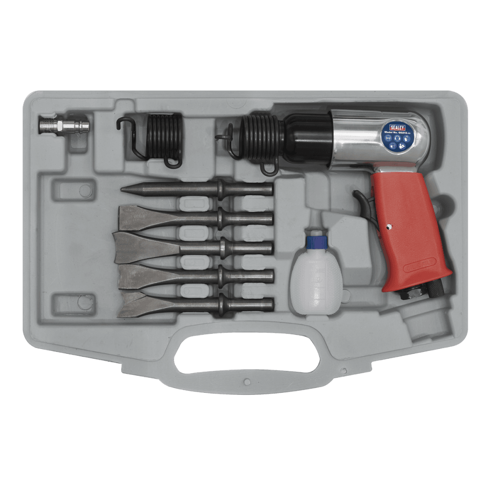 Sealey Air Hammer Kit Medium Stroke Model No-GSA12