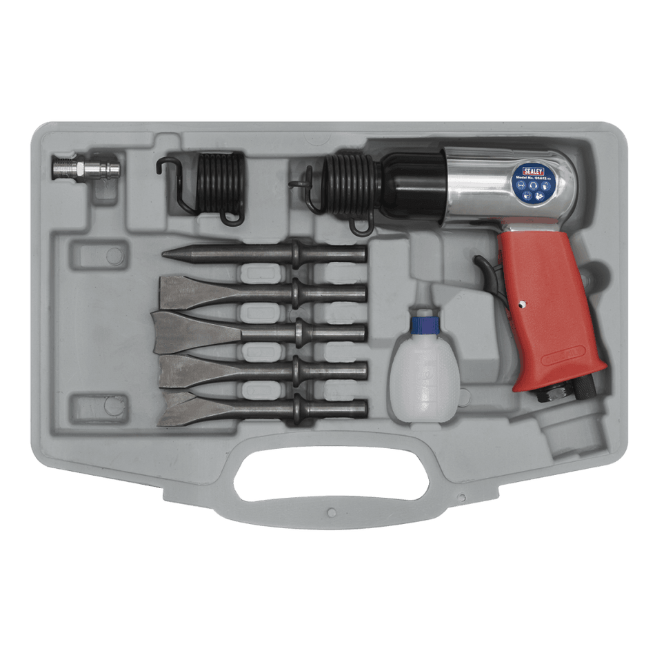 Sealey Air Hammer Kit Medium Stroke Model No-GSA12