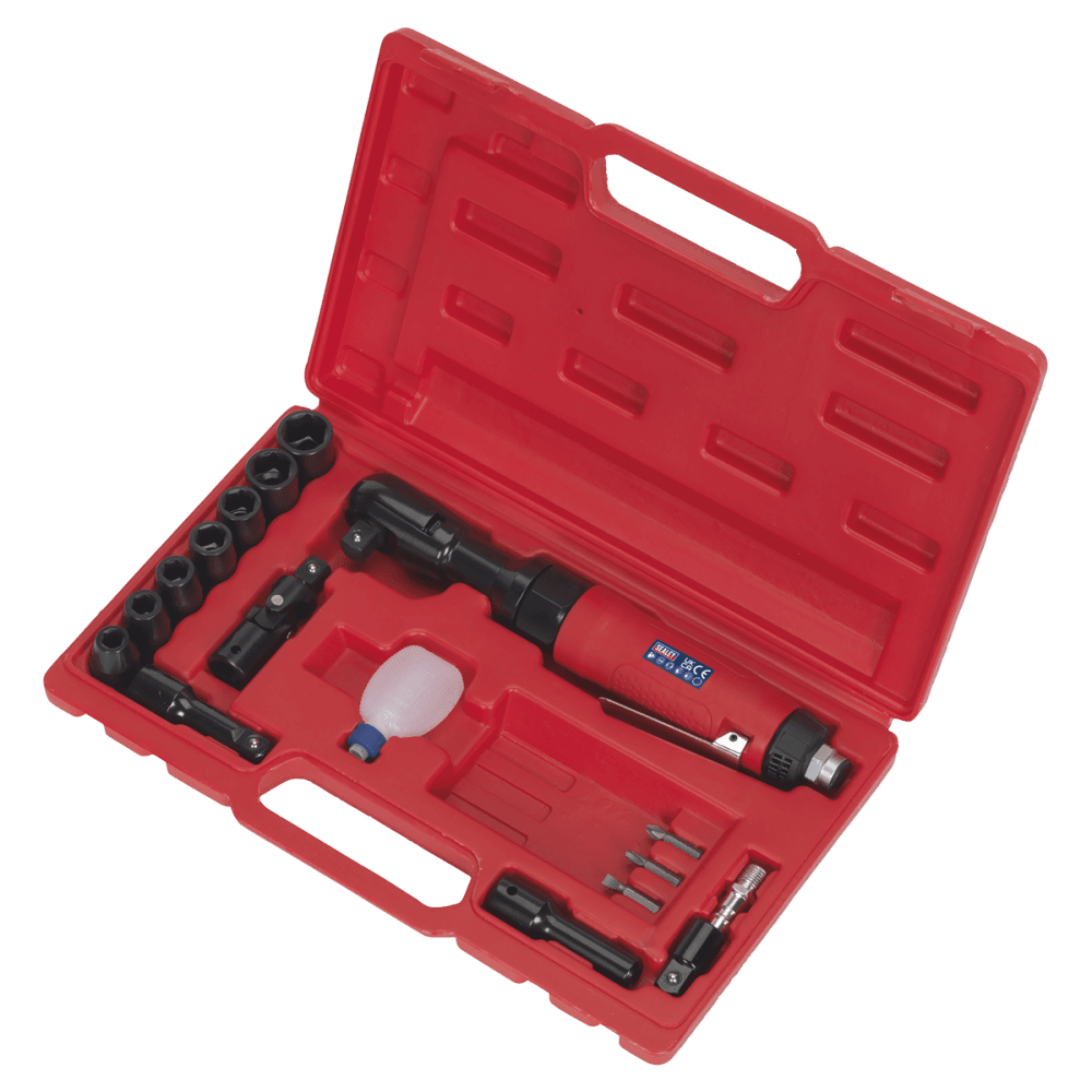 Sealey Air Ratchet Wrench Kit 1/2"Sq Drive Model No-GSA21KIT