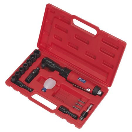 Sealey Air Ratchet Wrench Kit 1/2"Sq Drive Model No-GSA21KIT