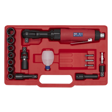 Sealey Air Ratchet Wrench Kit 1/2"Sq Drive Model No-GSA21KIT