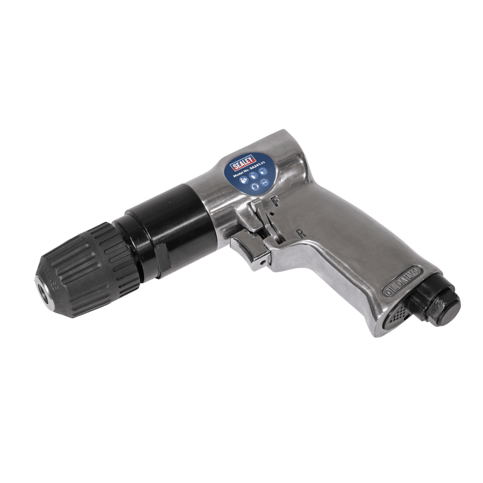 Sealey Air Drill 10mm Reversible with Keyless Chuck Model No-SA241