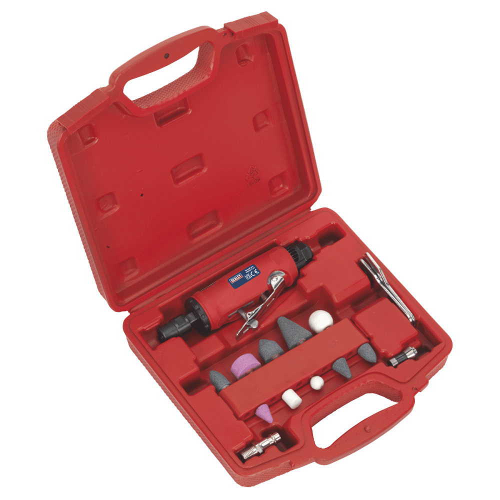 Sealey Air Die Grinder Kit 13pc Model No-GSA67