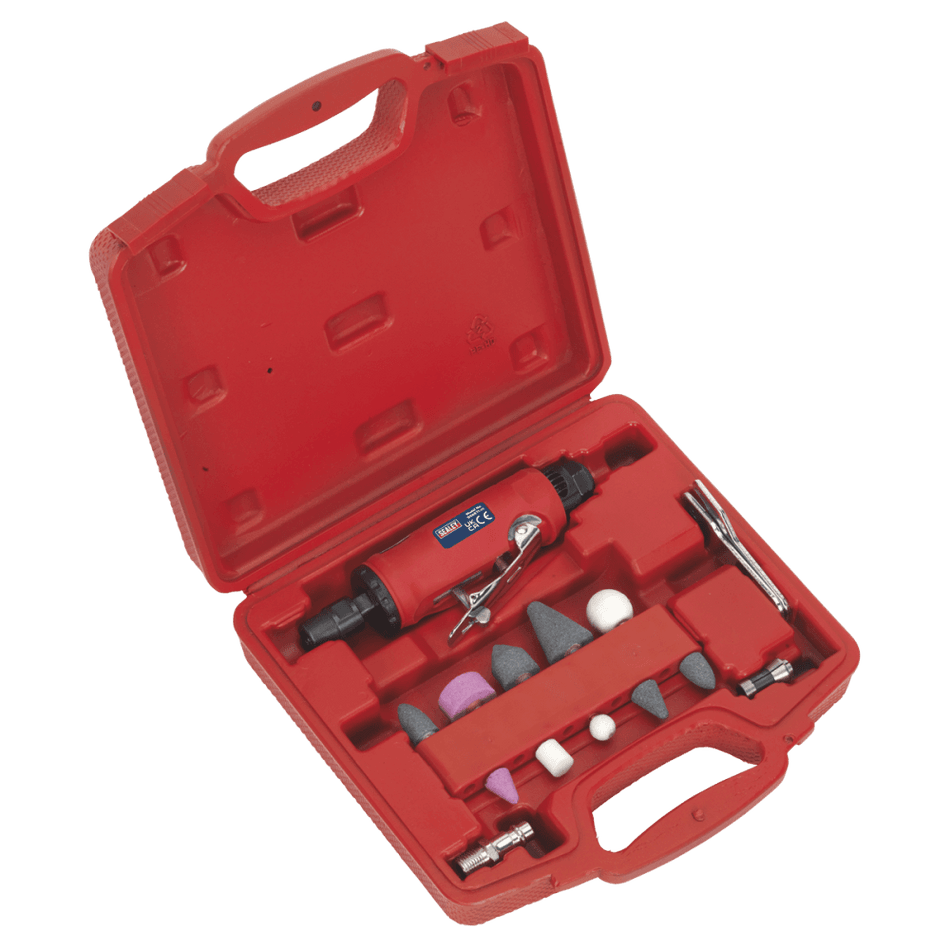 Sealey Air Die Grinder Kit 13pc Model No-GSA67