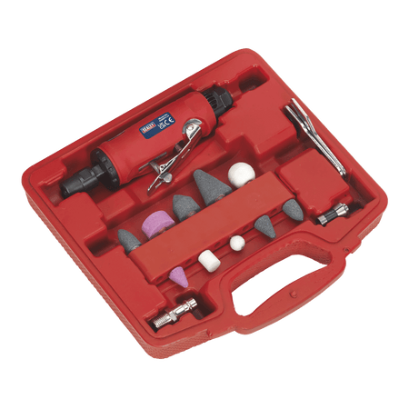 Sealey Air Die Grinder Kit 13pc Model No-GSA67