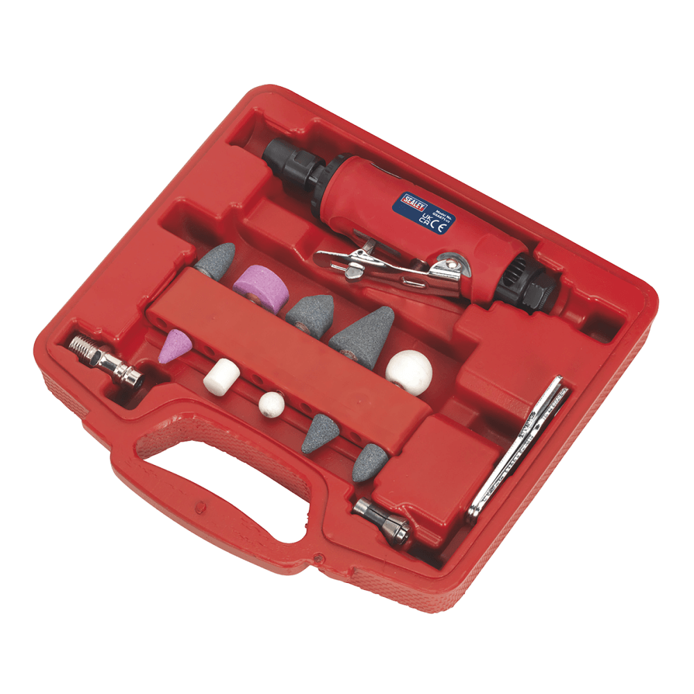 Sealey Air Die Grinder Kit 13pc Model No-GSA67