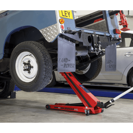 Sealey Trolley Jack 2tonne High Lift Low Entry Model No-2200HL