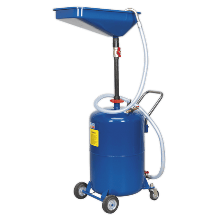 Sealey Waste Oil Drainer 65ltr Air Discharge Model No-AK451DX