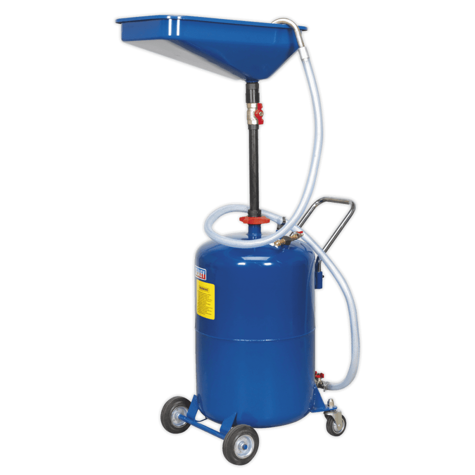 Sealey Waste Oil Drainer 65ltr Air Discharge Model No-AK451DX