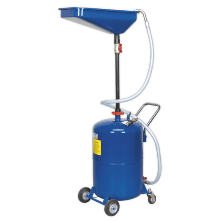 Sealey Waste Oil Drainer 65ltr Air Discharge Model No-AK451DX