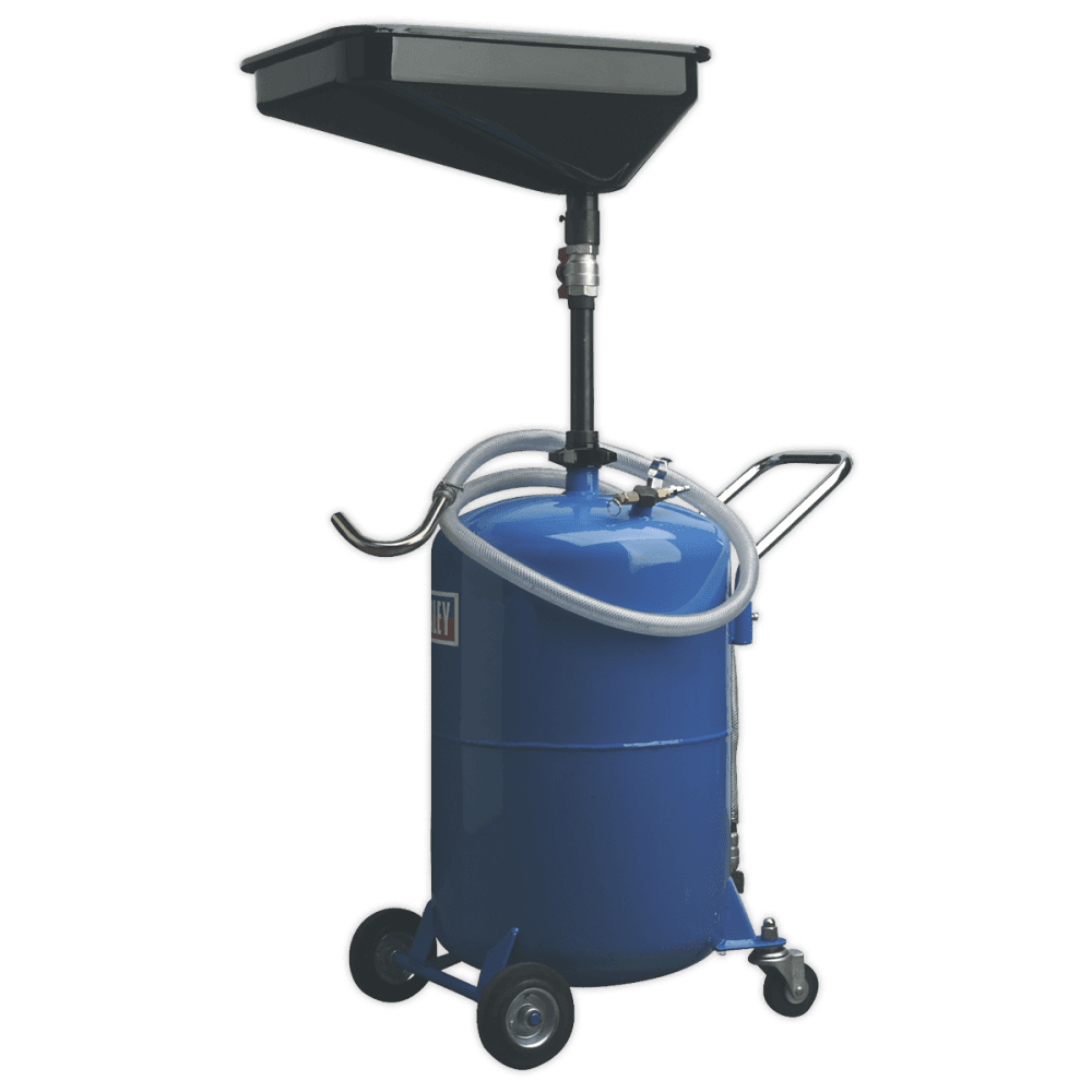 Sealey Waste Oil Drainer 65ltr Air Discharge Model No-AK451DX