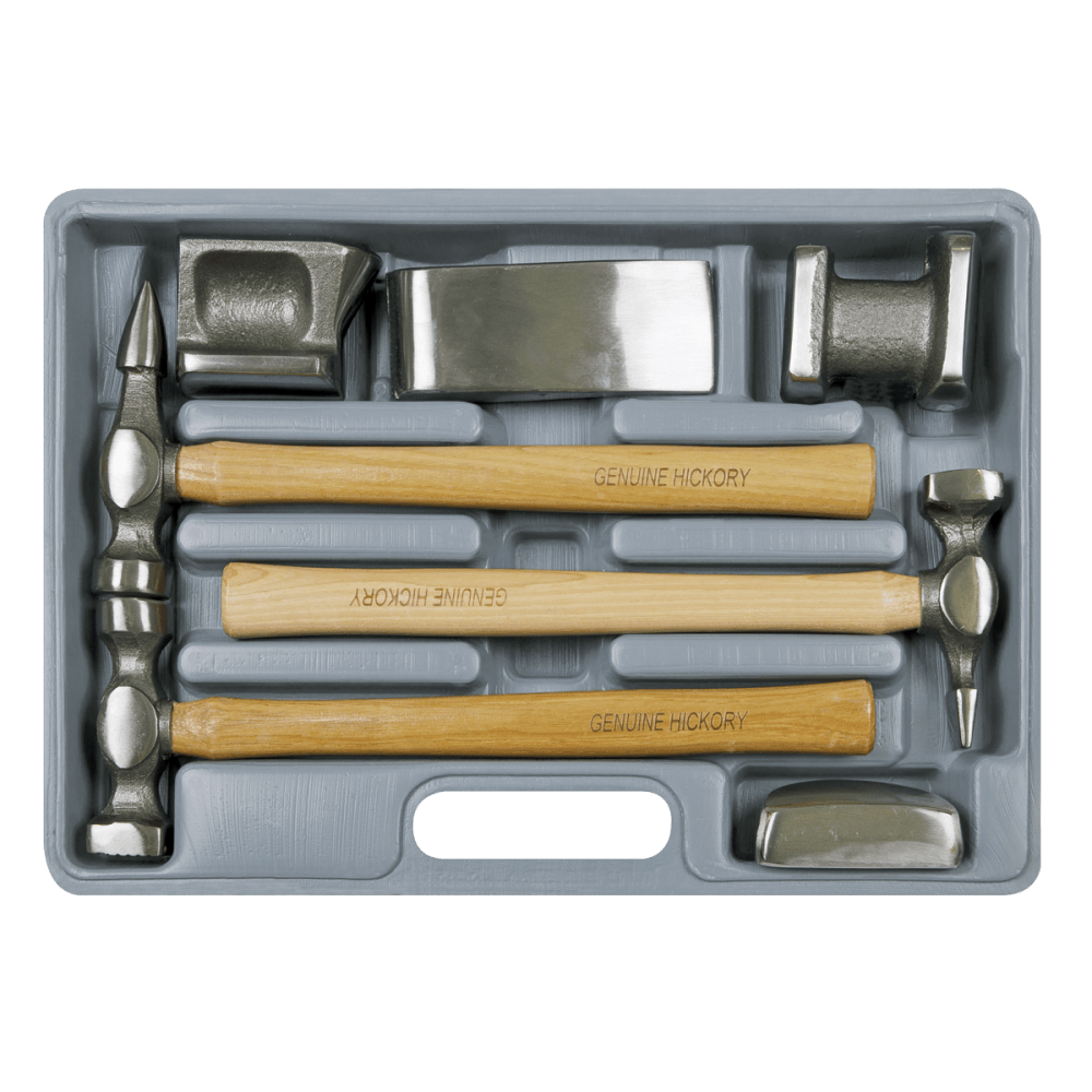 Sealey Panel Beating Set 7pc Drop-Forged Hickory Shafts Model No-CB507