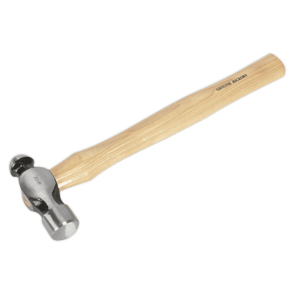 Sealey Ball Pein Hammer 2.5lb Hickory Shaft Model No-BPH40