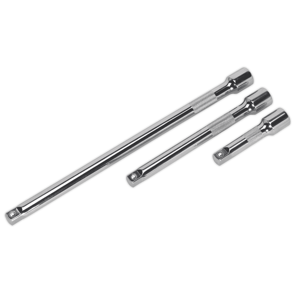 Sealey Extension Bar Set 3pc 3/8"Sq Drive Model No-AK6340