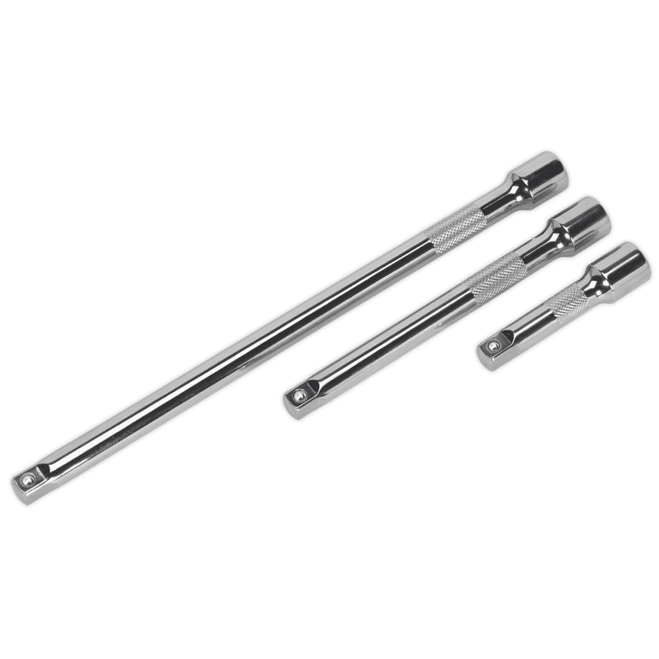 Sealey Extension Bar Set 3pc 3/8"Sq Drive Model No-AK6340