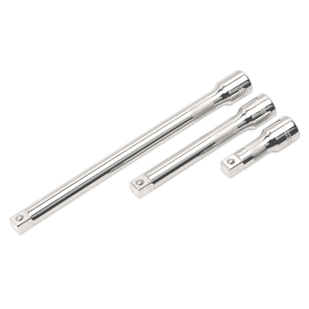 Sealey Extension Bar Set 3pc 1/2"Sq Drive Model No-AK6350