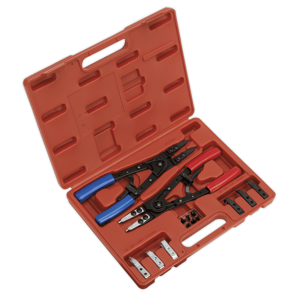 Sealey Circlip Pliers Set Internal/External 265mm Heavy-Duty Model No-AK8500